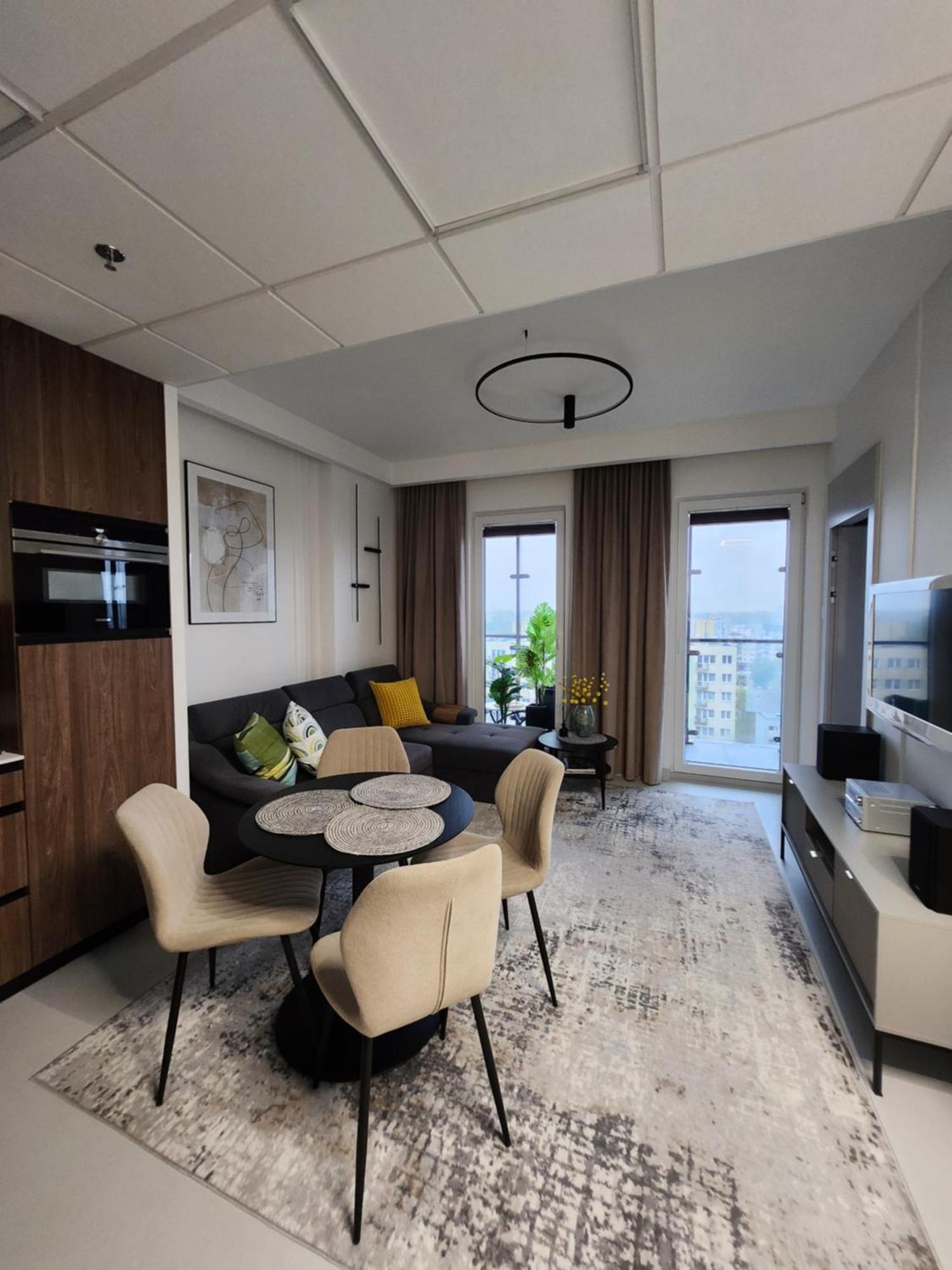 Luksusowy Apartament Bliska Wola Saba Warschau Buitenkant foto